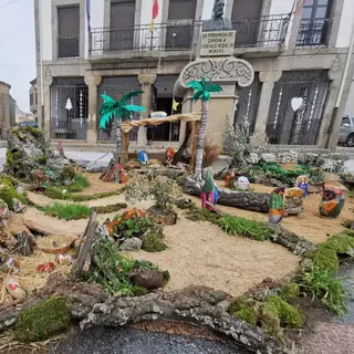 Una imagen del belén instalado en la localidad