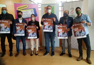 Presentación de la gala benéfica organizda por el Consejo Local de la Juventud