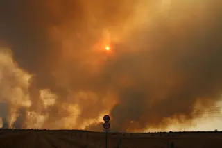      Incendio De Fermoselle. Foto Javier S. Fraile