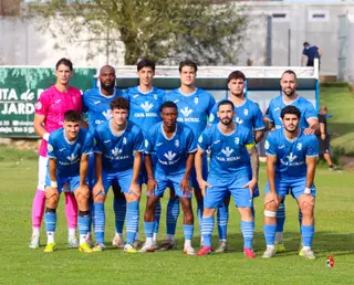 El once inicial del CD Villaralbo en este cuarto partido de la temporada