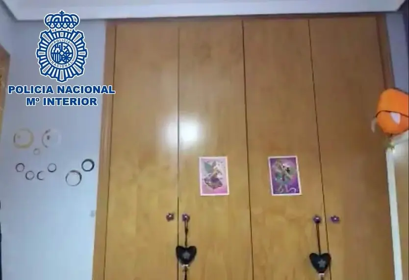 Imagen de la habitación difundida por la Policía 3