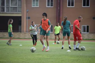 Primer entrenamiento del Amigos del Duero