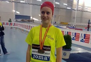 Isabel Hernández y Mario García Romo, medallistas en el Nacional Cadete de sala