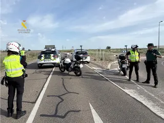 La Guardia Civil y la Policía Municipal en el operativo en Zamora