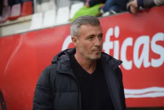Óscar Cano en un partido del ZAmora CF | Sofía Revenga