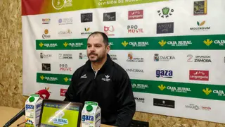 Felipe Barrientos, en rueda de prensa