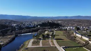 Imagen aérea de Puebla de Sanabria. Archivo.