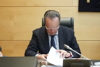 Rubén Cacho ICAL. El presidente del Consejo de Cuentas de Castilla y León, Mario Amilivia.