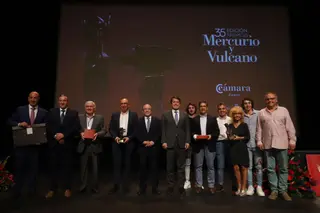 Foto de familia de los Premios Mercurio 2023
