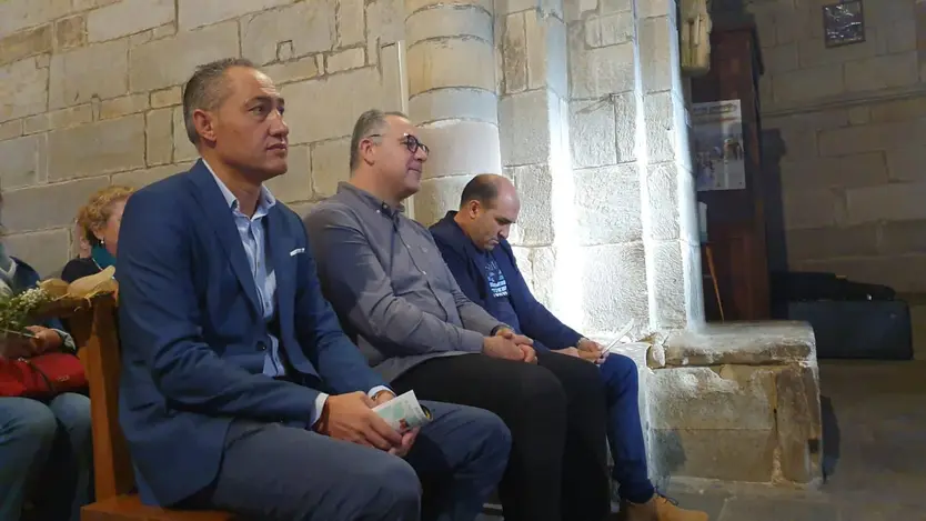 Representantes de la Diputación en el concierto de la Luz Equinoccial
