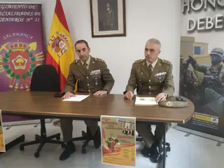 Presentación de la Jura de Bandera en Zamora
