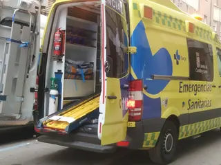 Ambulancia en Zamora. Archivo