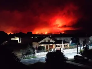 Incendio de la Sierra de la Culebra. Archivo