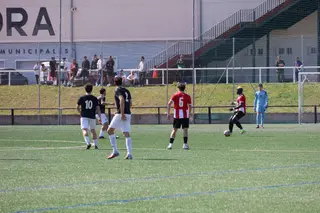Partido entre el Zamora CF B y Salamanca UDS B en la jornada anterior | Sofía Revenga
