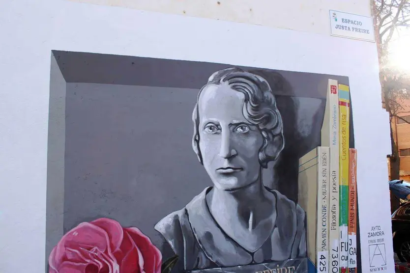 Mural dedicado a Justa Freire 2