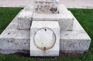 Placa cementerio