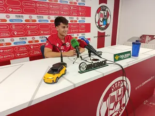 Álex Hidalgo, jugador del Zamora CF y ex del Arenas Club