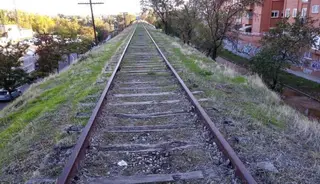 Vía del tren