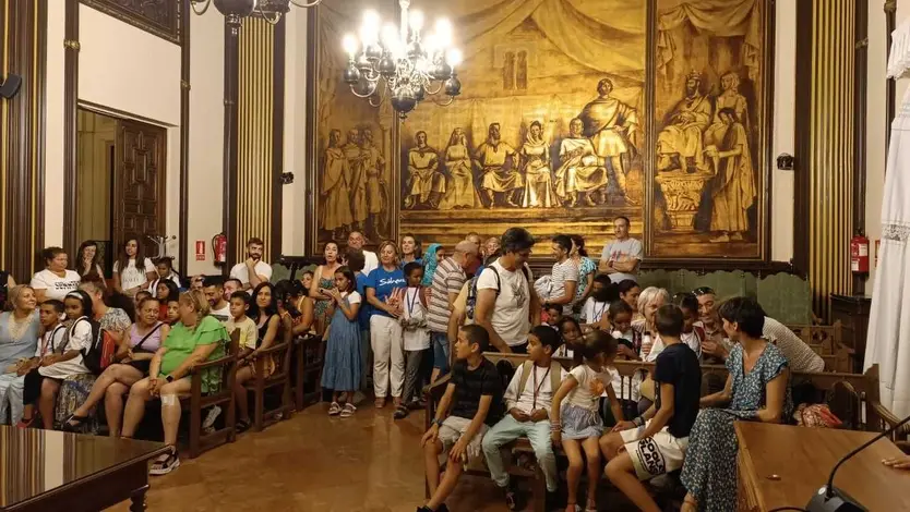Llegada niños saharauis a Zamora 3