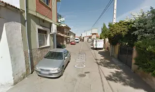 Calle Matadero en Carbajales de Alba