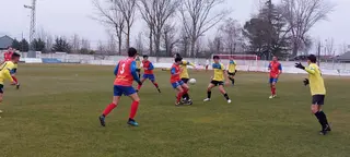 CD Benavente, en un partido