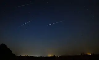 Lluvia de meteoros. EP. Archivo
