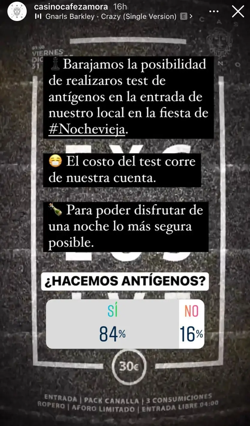 Imagen compartida por el propio local