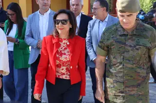 Visita De Margarita Robles a Monte La Reina | Carlos G. Rodríguez