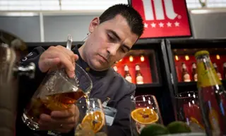 Flavio Lopes, camarero de El Ermitaño