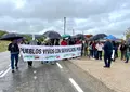 Manifestación en Boya durante la mañana del sábado | ICAL