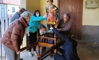 La Milla de Tera renueva durante casi 400 años su devoción a Santo Tiso