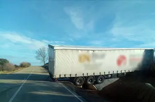 Trailer atorado