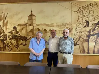 Restauración del cuadro de Castilviejo llevada a cabo en la Cámara de Comercio