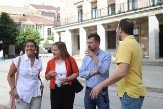 Iratxe García visita Zamora en el ecuador de la campaña de las elecciones europeas