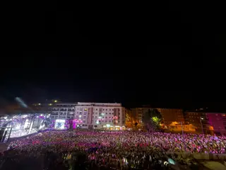 Imagen de la Orquesta Panorama el pasado lunes