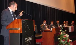 Vicente Díez relata en Vigo las bondades de la Semana Santa de Zamora