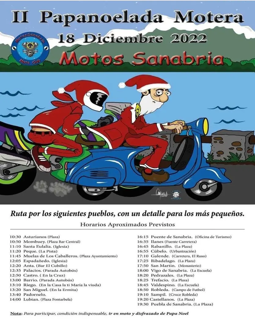 Papanoelada motera sanabresa 2