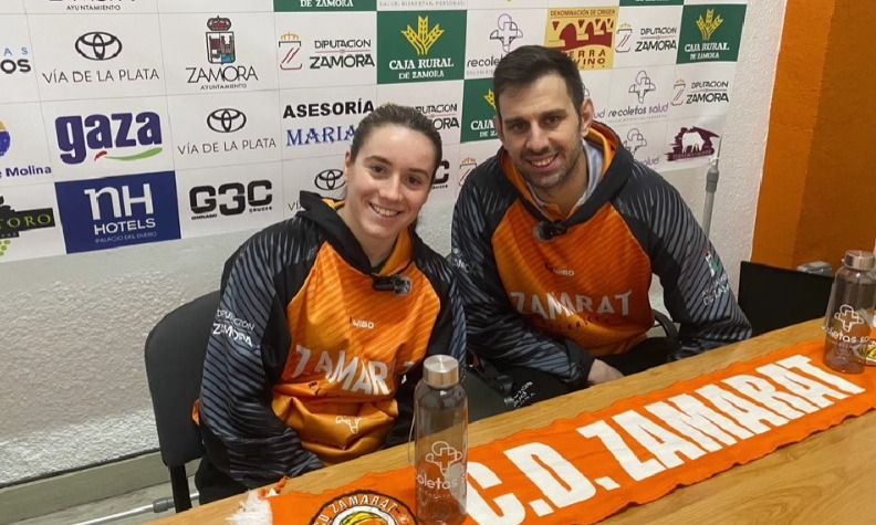 Un instante de la rueda de prensa