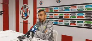 Yago Iglesias en rueda de prensa
