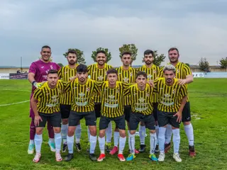 Once inicial del Moraleja CF frente al Salamanca UDS