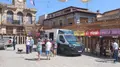 Unidad Móvil De La Guardia Civil En Fermoselle