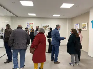 Una exposición en el Centro Sociocultural Peromato