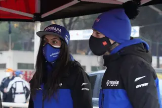 Sara García y Javier Vega