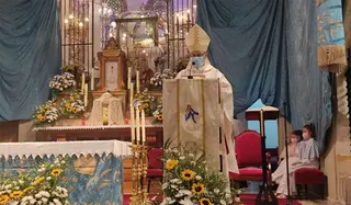 El obispo de Zamora preside la misa