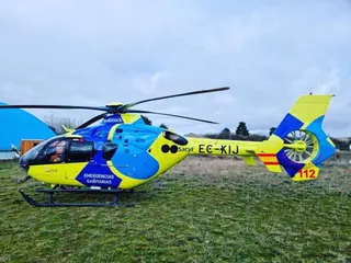 Helicóptero medicalizado