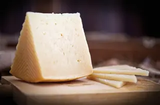Queso curado. Archivo