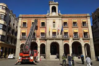 Bomberos plaza mayor