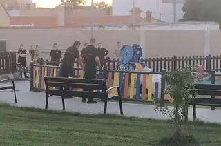 Bomberos parque infantil 2
