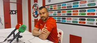 Yago Iglesias en rueda de prensa