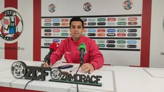 Dani Hernández en rueda de prensa.